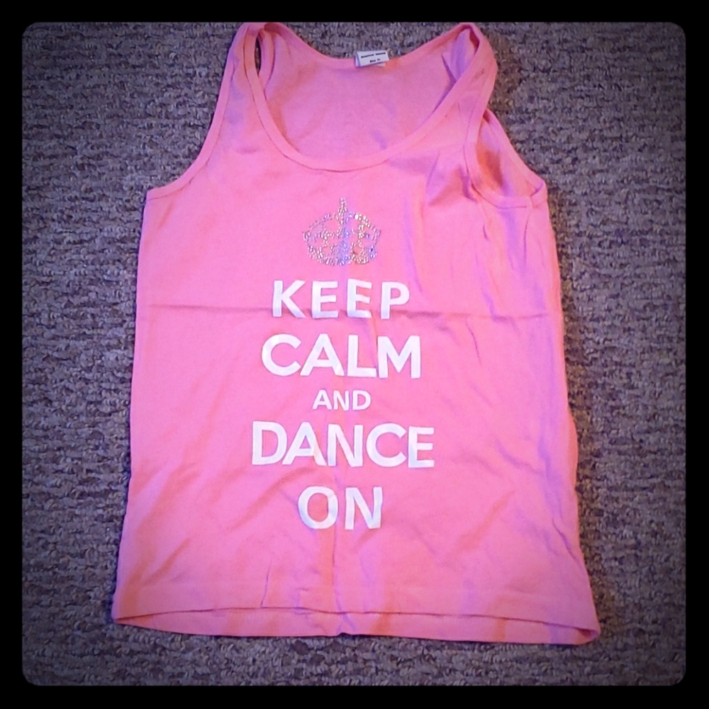 Keep Calm and Dance On Tank